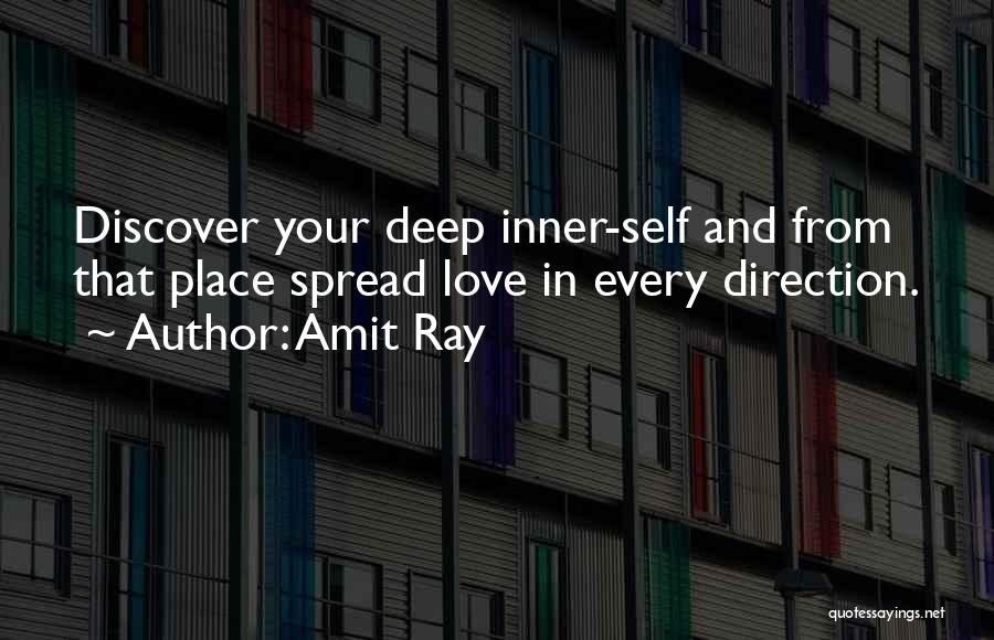 Inner Self Peace Quotes By Amit Ray