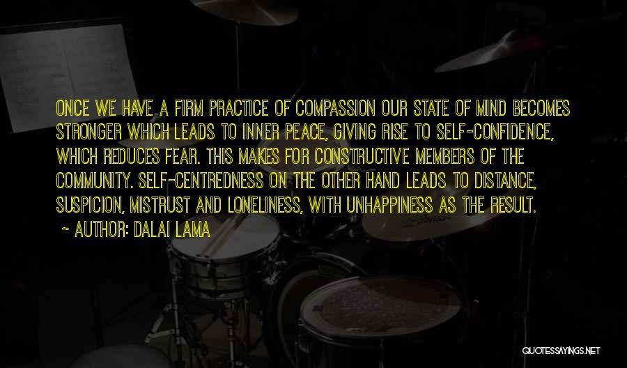 Inner Self Peace Quotes By Dalai Lama