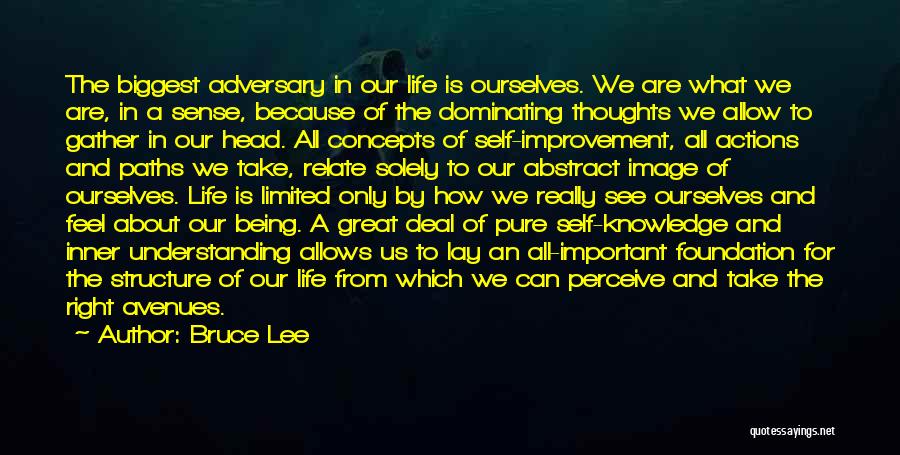 Inner Sense Quotes By Bruce Lee