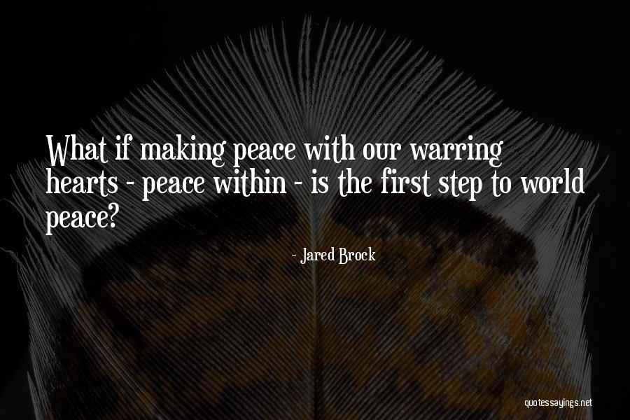 Inner Serenity Quotes By Jared Brock Inner Serenity Quotes By Jared Brock