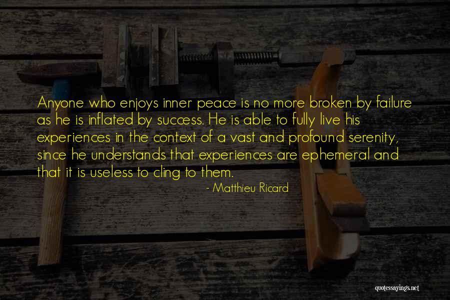 Inner Serenity Quotes By Matthieu Ricard Inner Serenity Quotes By Matthieu Ricard