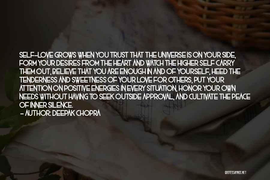 Inner Side Quotes By Deepak Chopra