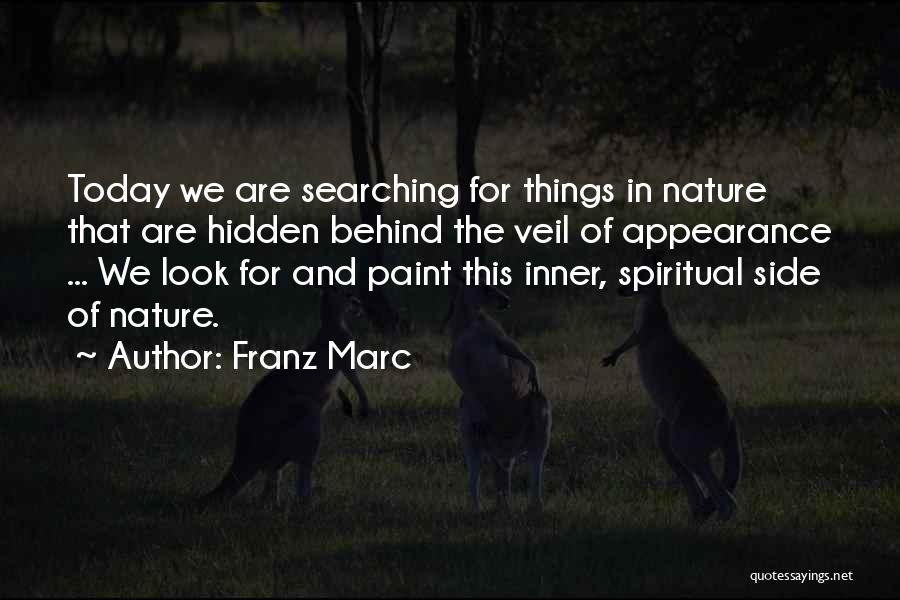 Inner Side Quotes By Franz Marc