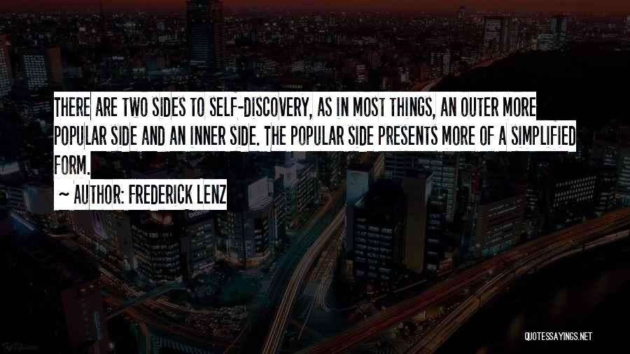 Inner Side Quotes By Frederick Lenz