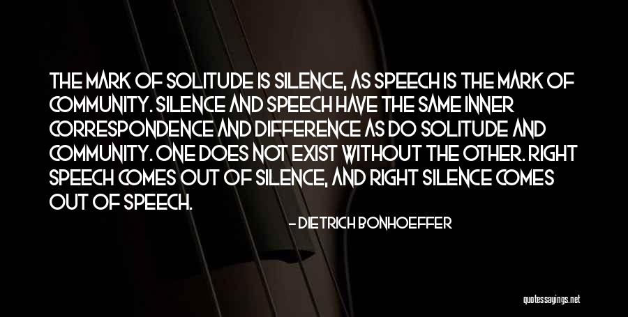 Inner Silence Quotes By Dietrich Bonhoeffer Inner Silence Quotes By Dietrich Bonhoeffer