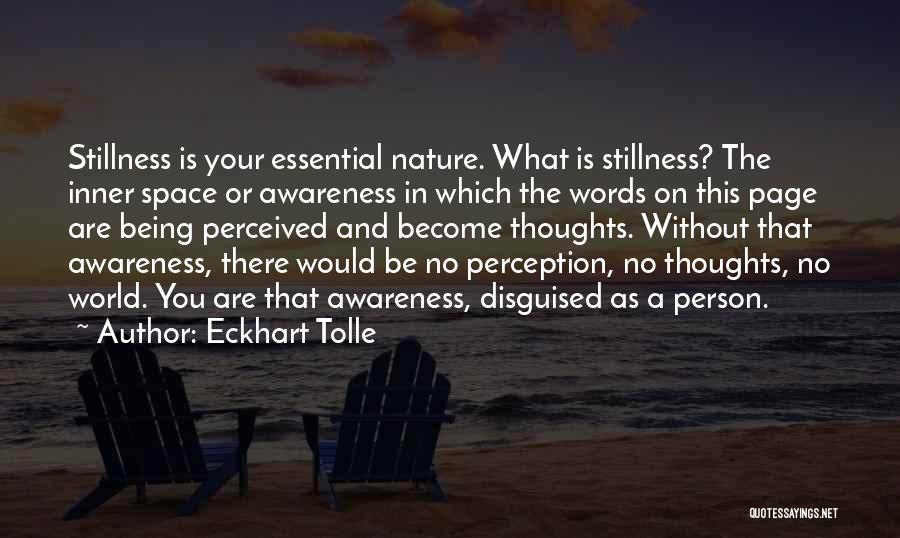 Inner Stillness Quotes By Eckhart Tolle