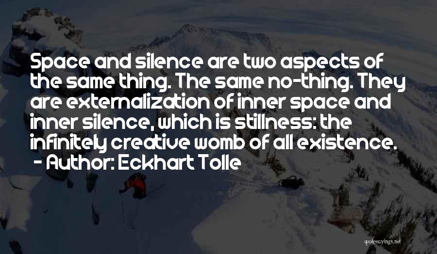Inner Stillness Quotes By Eckhart Tolle