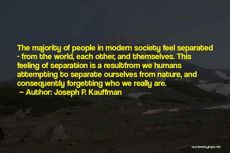 Inner Stillness Quotes By Joseph P. Kauffman