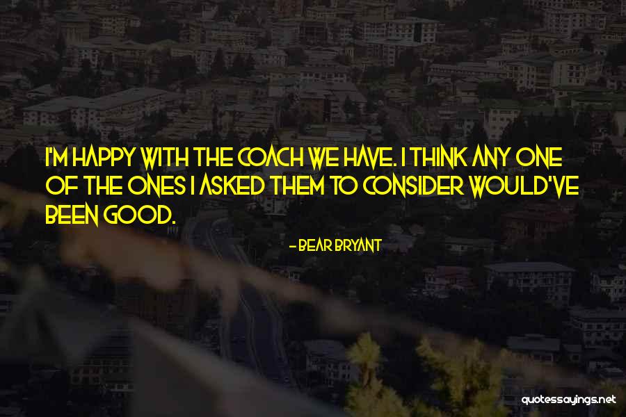 Inner Streangth Quotes By Bear Bryant Inner Streangth Quotes By Bear Bryant