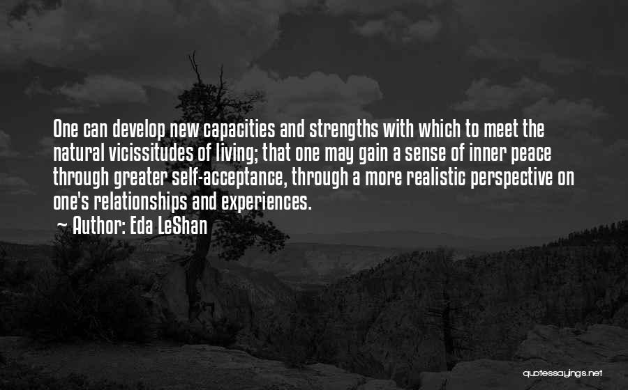 Inner Strengths Quotes By Eda LeShan