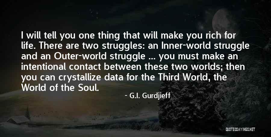 Inner Struggle Quotes By G.I. Gurdjieff Inner Struggle Quotes By G.I. Gurdjieff