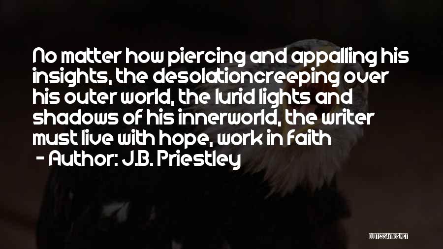 Inner World Outer World Quotes By J.B. Priestley