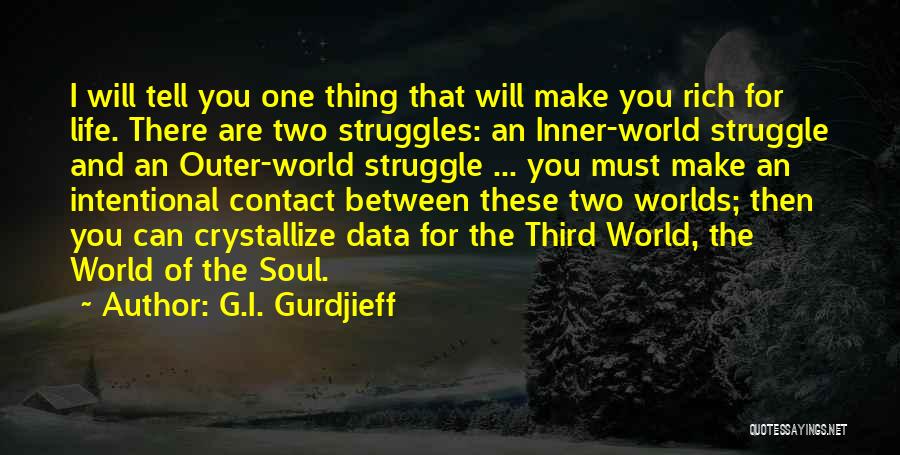 Inner Worlds Quotes By G.I. Gurdjieff