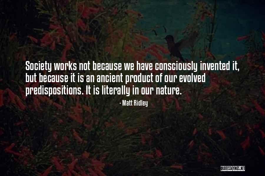 Innervisions Healthcare Quotes By Matt Ridley Innervisions Healthcare Quotes By Matt Ridley