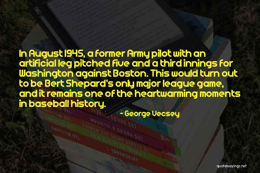 Innings Pitched Quotes By George Vecsey Innings Pitched Quotes By George Vecsey