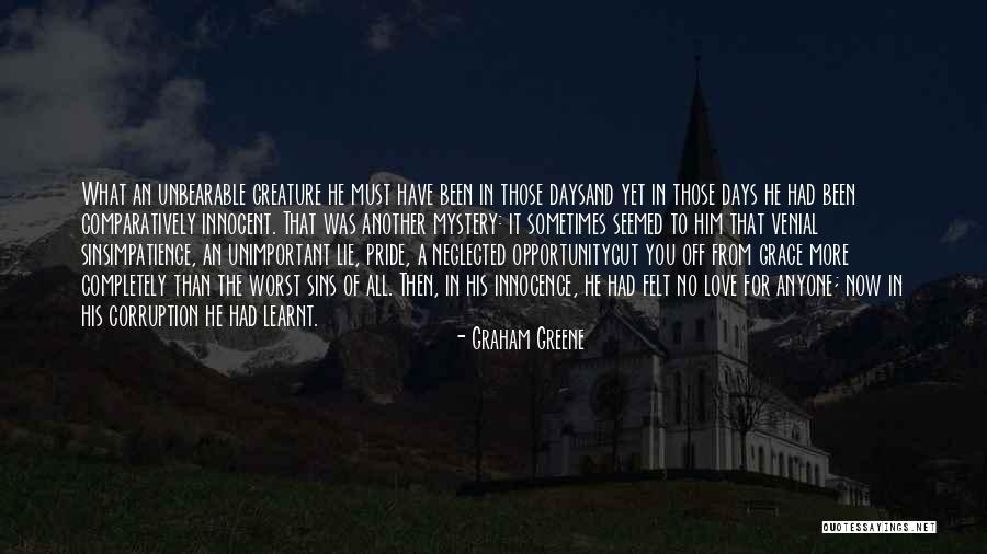 Innocence And Corruption Quotes By Graham Greene Innocence And Corruption Quotes By Graham Greene