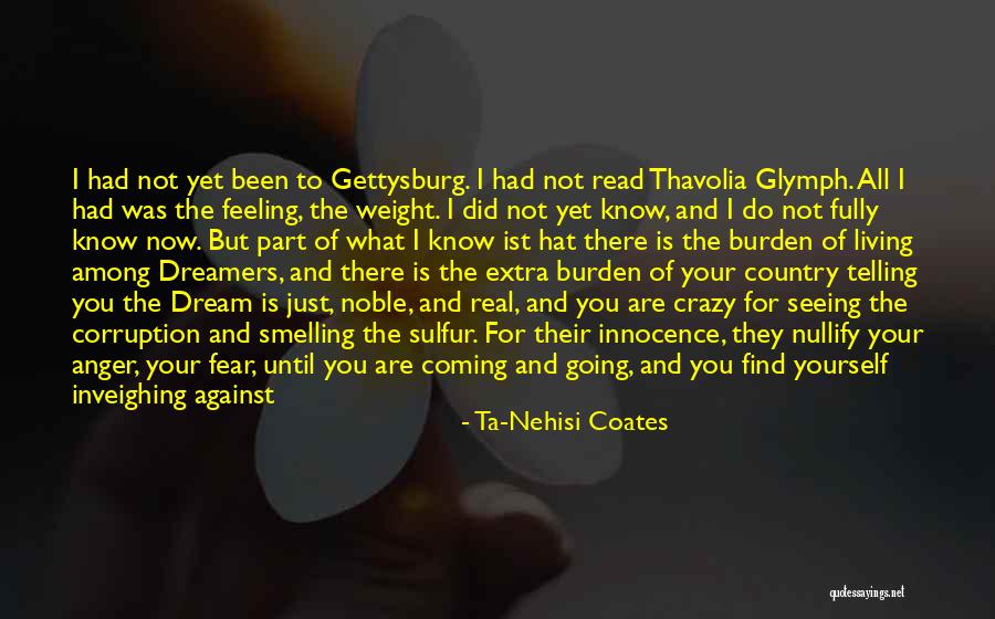 Innocence And Corruption Quotes By Ta-Nehisi Coates Innocence And Corruption Quotes By Ta-Nehisi Coates