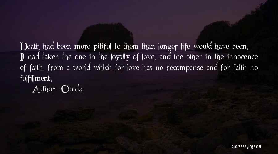 Innocence And Death Quotes By Ouida