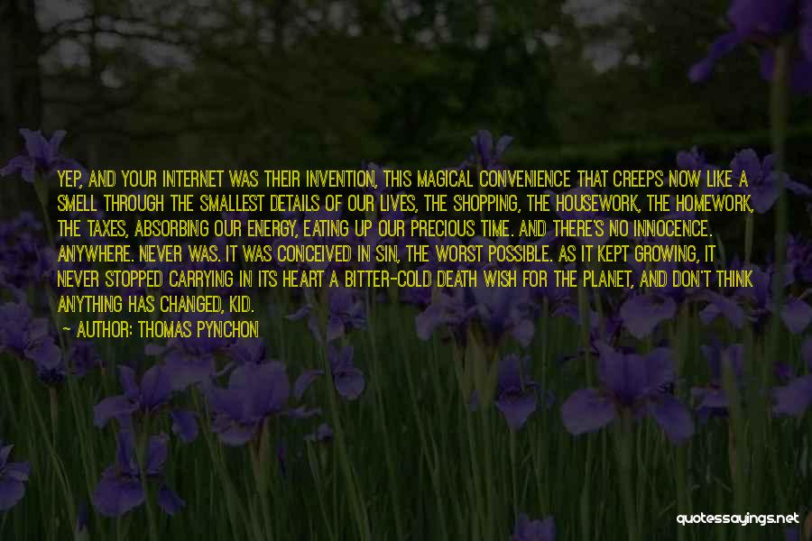 Innocence And Death Quotes By Thomas Pynchon