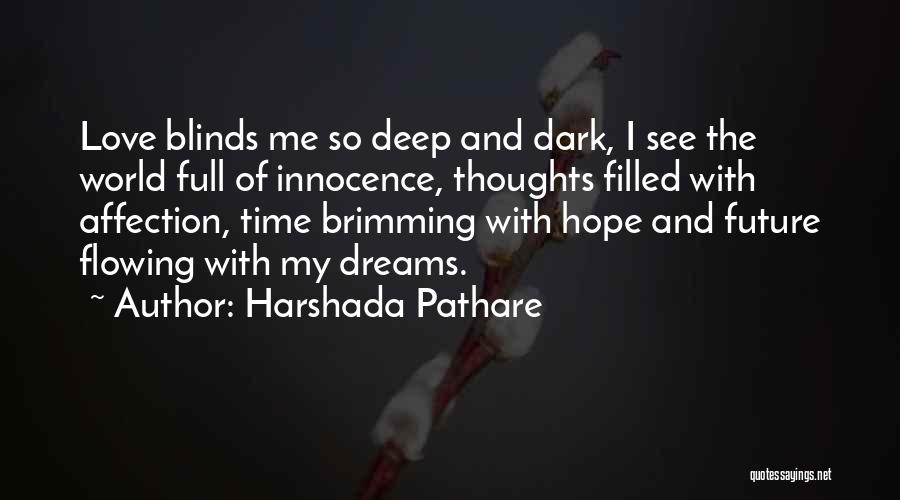 Innocence And Love Quotes By Harshada Pathare