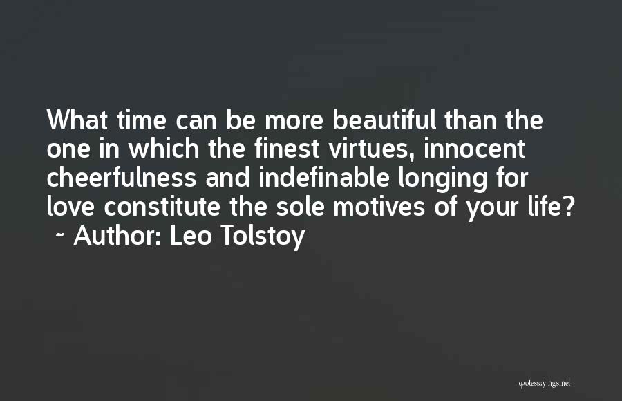 Innocence And Love Quotes By Leo Tolstoy