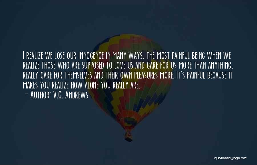 Innocence And Love Quotes By V.C. Andrews