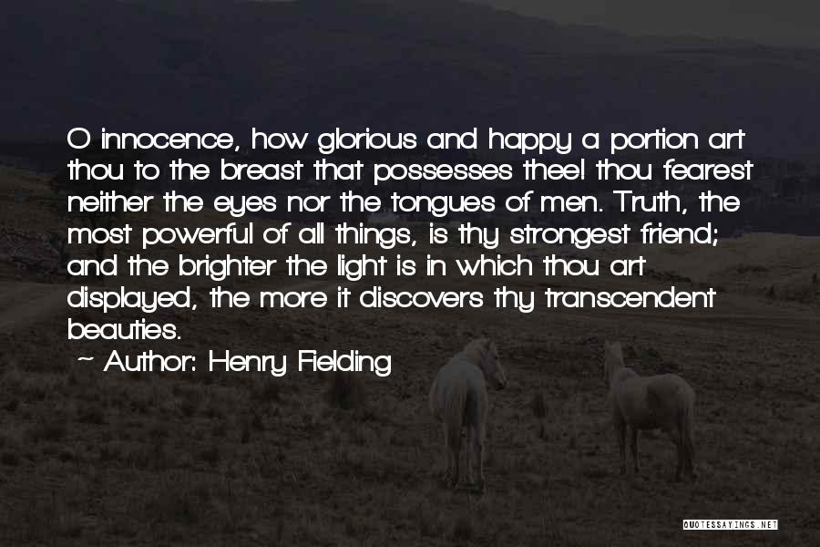 Innocence In The Eyes Quotes By Henry Fielding