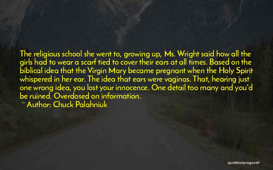 Innocence Lost Quotes By Chuck Palahniuk