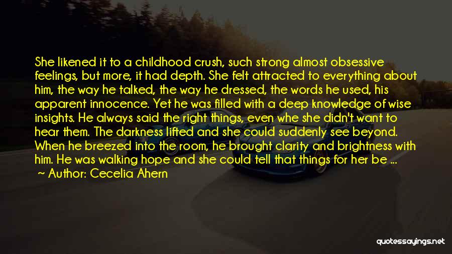 Innocence Of Childhood Quotes By Cecelia Ahern