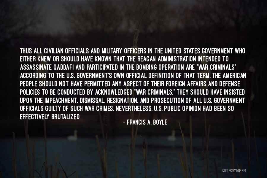 Innocent And Guilty Quotes By Francis A. Boyle Innocent And Guilty Quotes By Francis A. Boyle