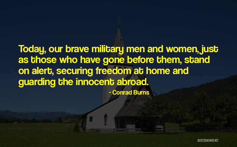 Innocent As Quotes By Conrad Burns Innocent As Quotes By Conrad Burns