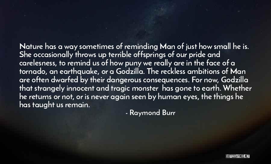 Innocent Consequences Quotes By Raymond Burr Innocent Consequences Quotes By Raymond Burr