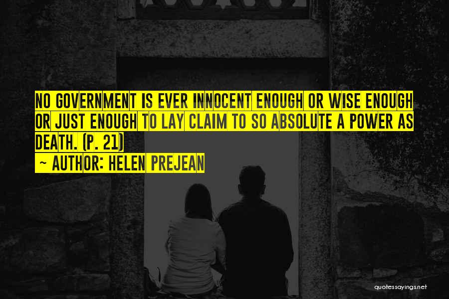 Innocent Death Quotes By Helen Prejean