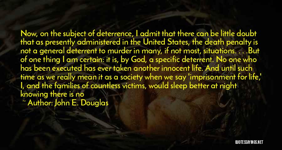 Innocent Death Quotes By John E. Douglas