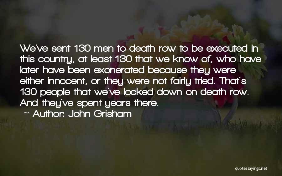 Innocent Death Quotes By John Grisham