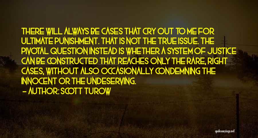 Innocent Death Quotes By Scott Turow