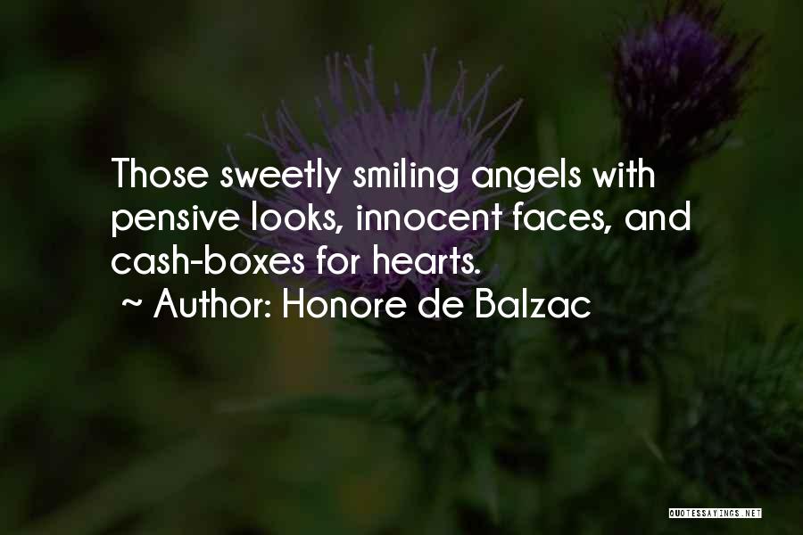 Innocent Faces Quotes By Honore De Balzac