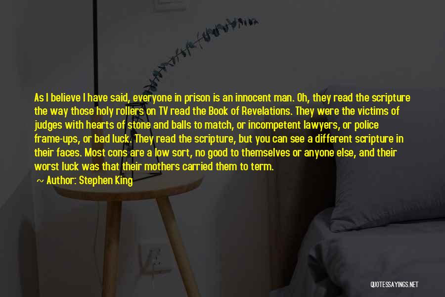 Innocent Faces Quotes By Stephen King