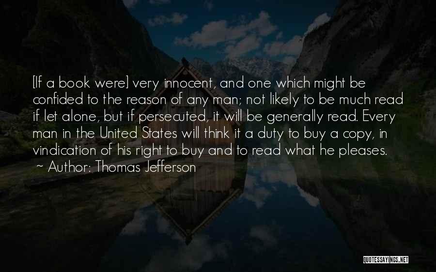 Innocent Man Quotes By Thomas Jefferson