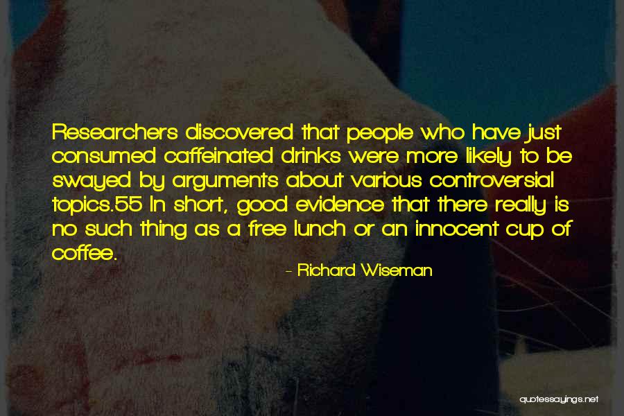 Innocent Short Quotes By Richard Wiseman