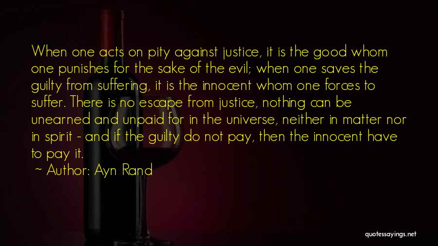 Innocent Suffer Quotes By Ayn Rand