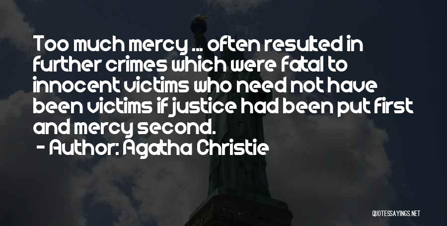 Innocent Victims Quotes By Agatha Christie