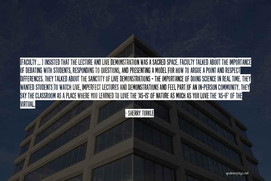 Innocentius Quotes By Sherry Turkle Innocentius Quotes By Sherry Turkle