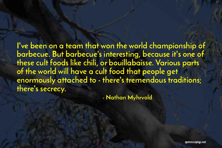 Innocuite Quotes By Nathan Myhrvold