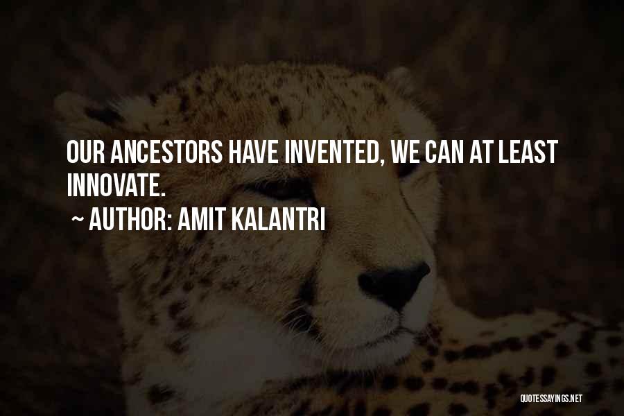 Innovate Quotes By Amit Kalantri