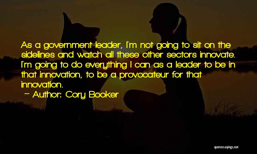 Innovate Quotes By Cory Booker