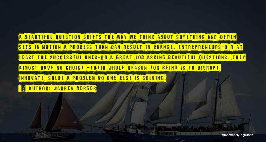 Innovate Quotes By Warren Berger