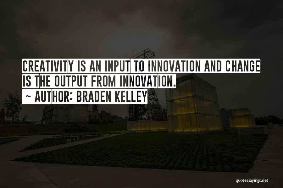 Innovation And Creativity Quotes By Braden Kelley