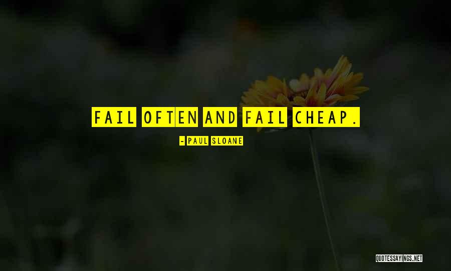 Innovation And Failure Quotes By Paul Sloane Innovation And Failure Quotes By Paul Sloane