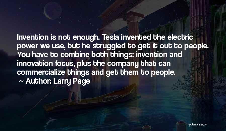 Innovation And Invention Quotes By Larry Page